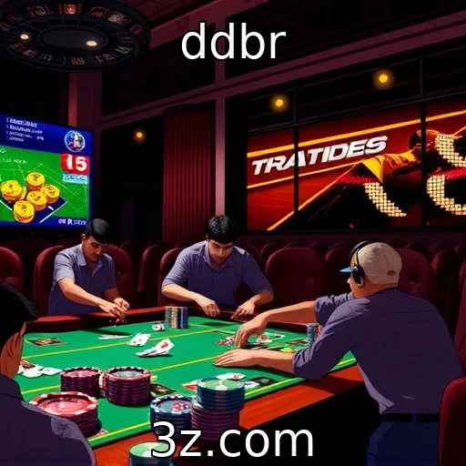 Desempenho financeiro de provedores de jogos em ascensão : ddbr